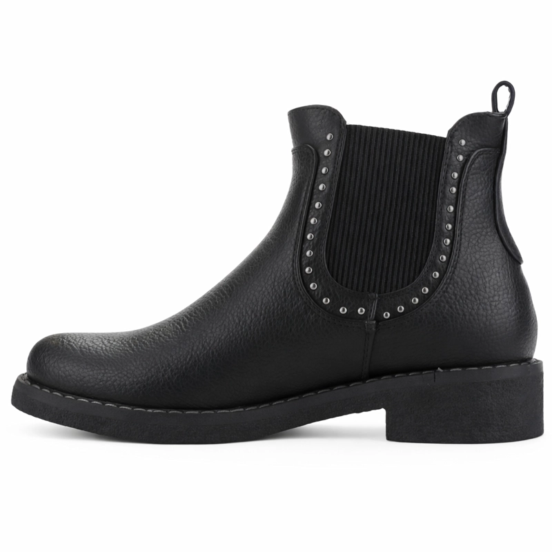 BOTIN NEGRO MUJER CASUAL CHALADA CREVA - 2