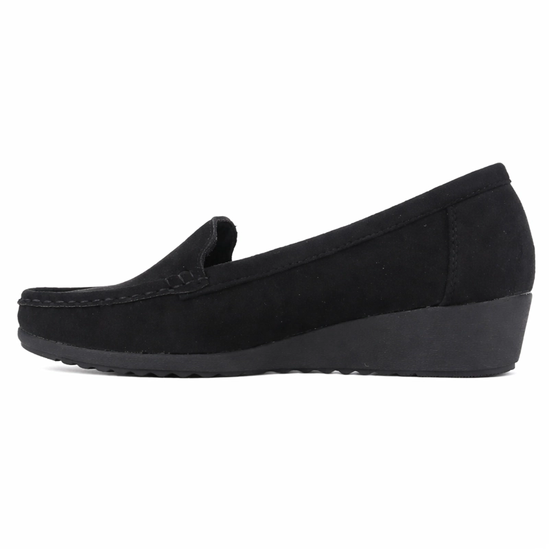 MOCASIN NEGRO MUJER CASUAL CHALADA MALU - 2