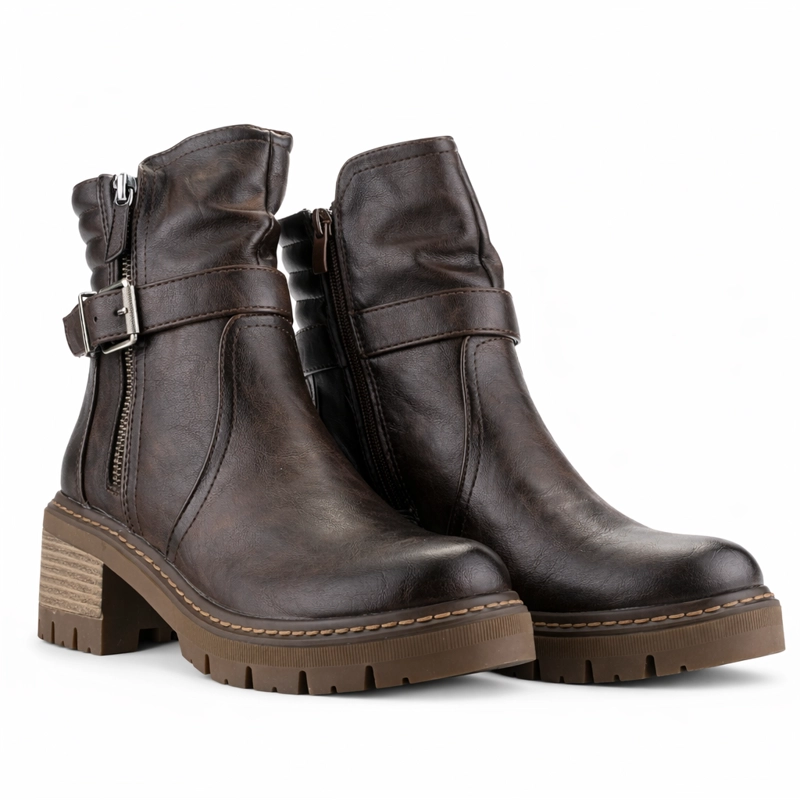 BOTIN CAFE  MUJER CASUAL CHALADA OPHELIA - 5