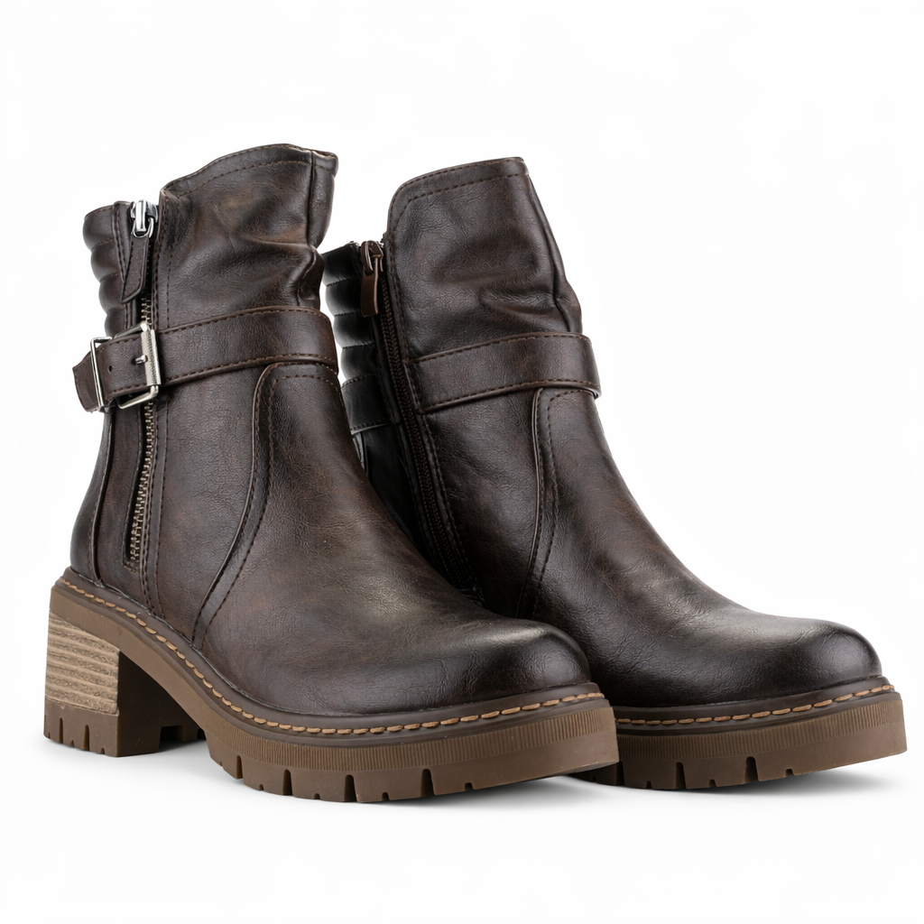 BOTIN CAFE  MUJER CASUAL CHALADA OPHELIA - 5