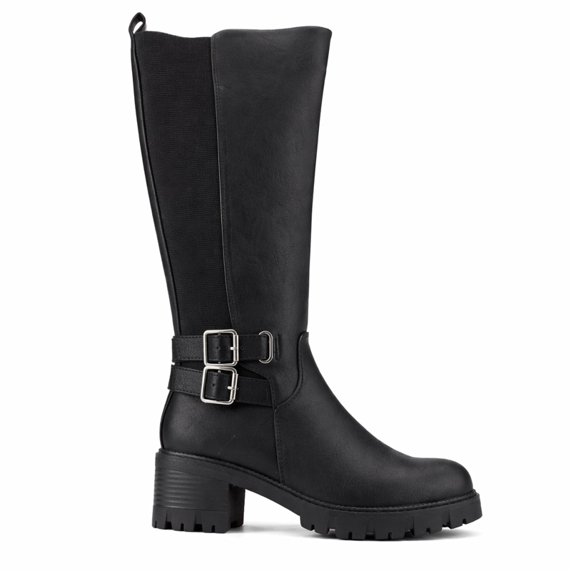 BOTA NEGRO MUJER CASUAL CHALADA SINDY - 1