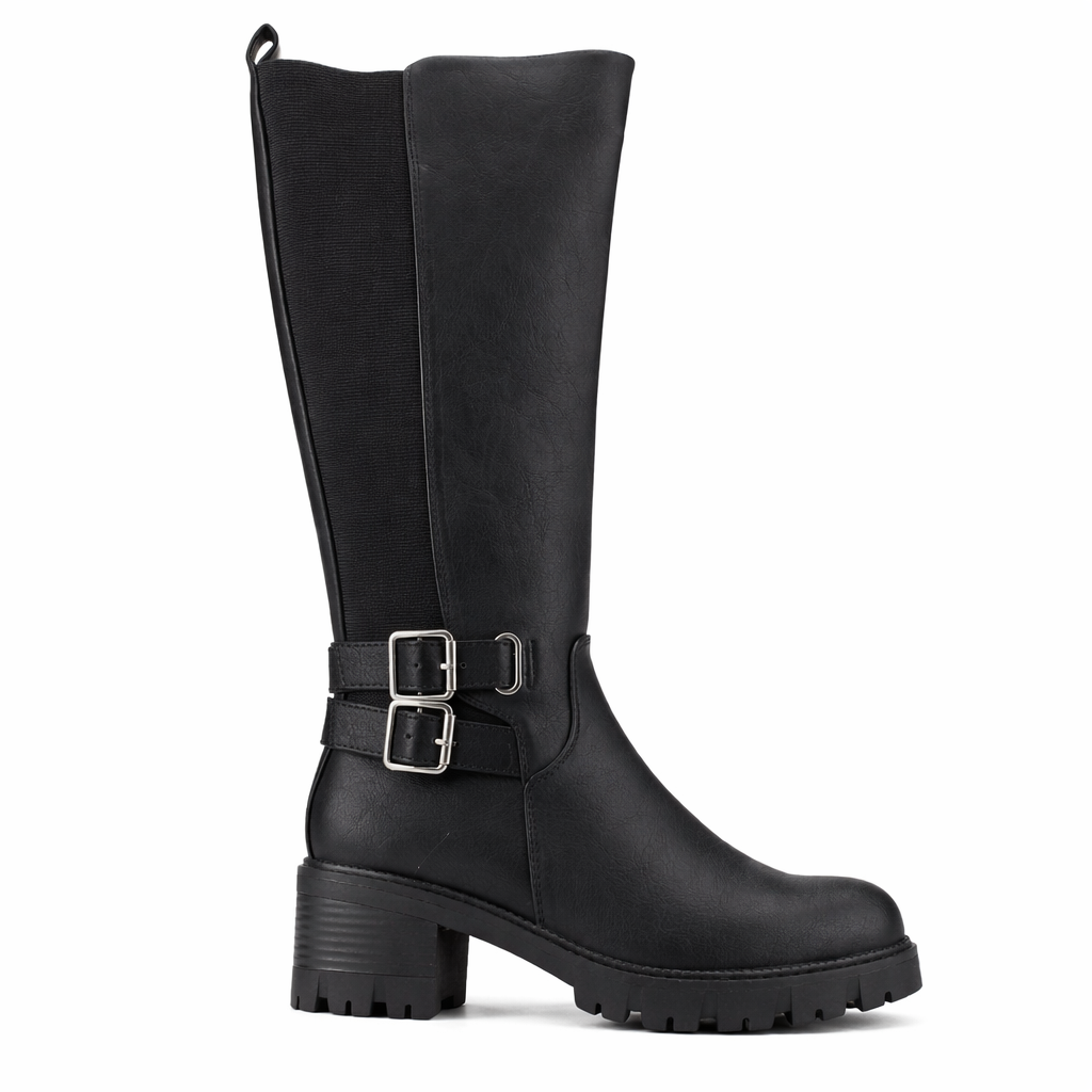 BOTA NEGRO MUJER CASUAL CHALADA SINDY - 1