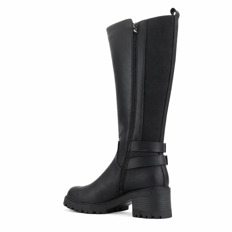 BOTA NEGRO MUJER CASUAL CHALADA SINDY - 4