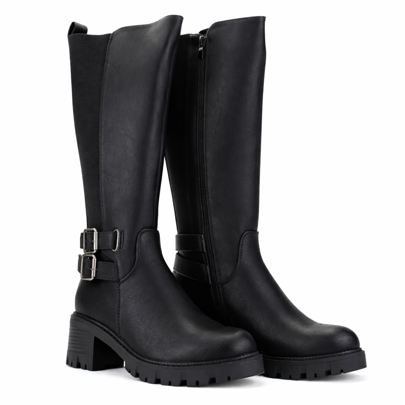 BOTA NEGRO MUJER CASUAL CHALADA SINDY - 5
