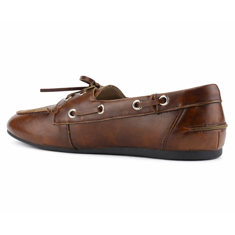 MOCASIN CAFE  MUJER CASUAL CHALADA INKA - 4
