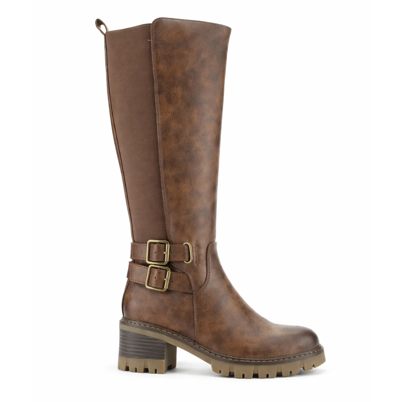 BOTA CAFE  MUJER CASUAL CHALADA SINDY - 1
