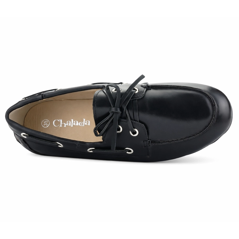 MOCASIN NEGRO MUJER CASUAL CHALADA INKA - 5