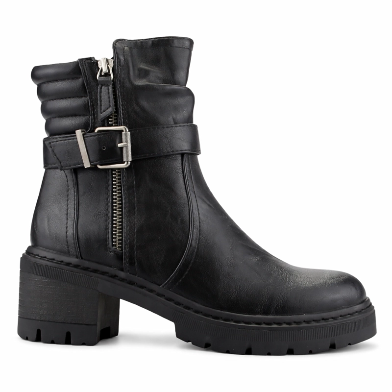 BOTIN NEGRO MUJER CASUAL CHALADA OPHELIA - 1