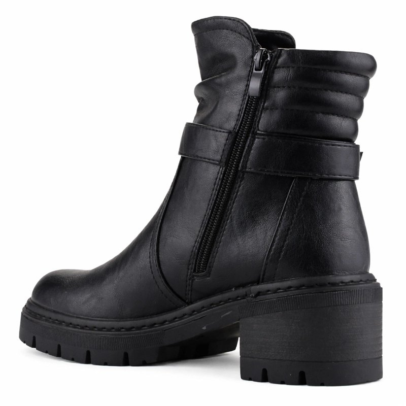 BOTIN NEGRO MUJER CASUAL CHALADA OPHELIA - 4