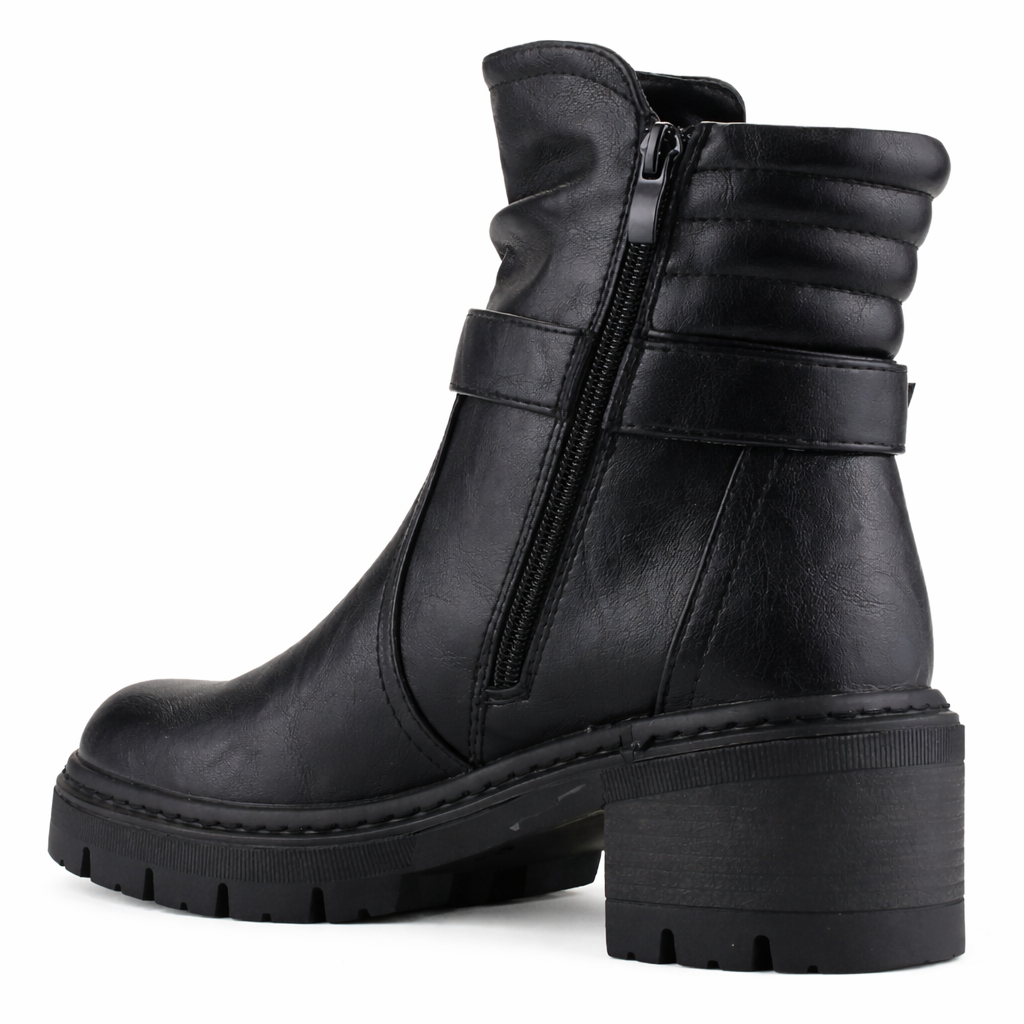 BOTIN NEGRO MUJER CASUAL CHALADA OPHELIA - 4