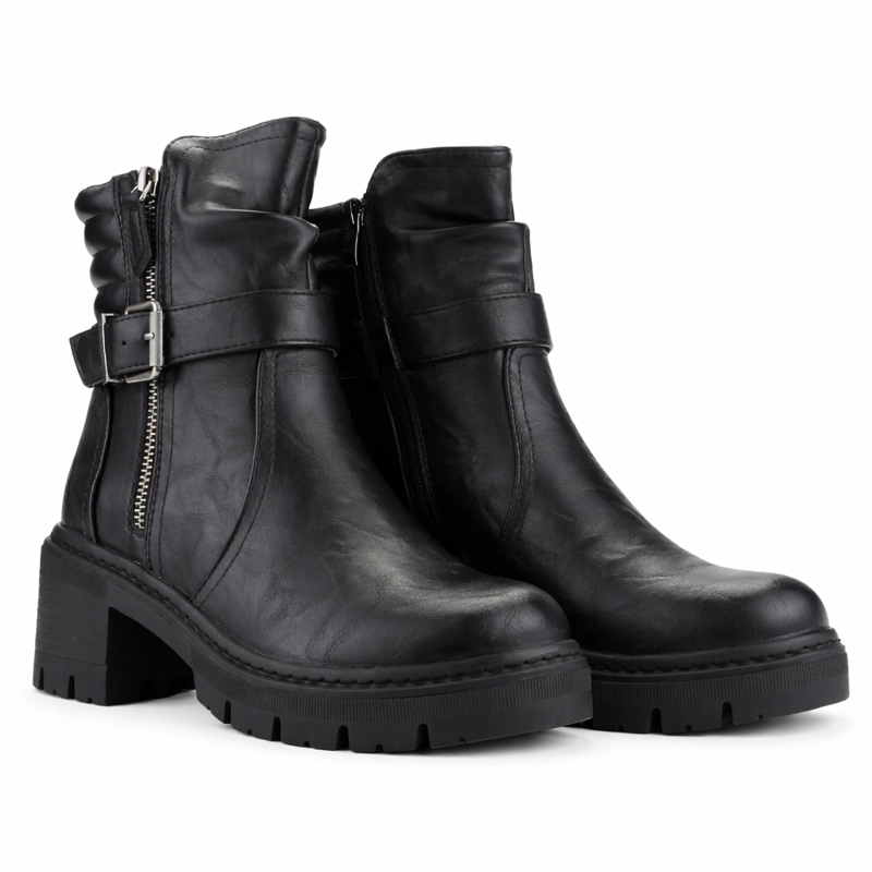 BOTIN NEGRO MUJER CASUAL CHALADA OPHELIA - 5