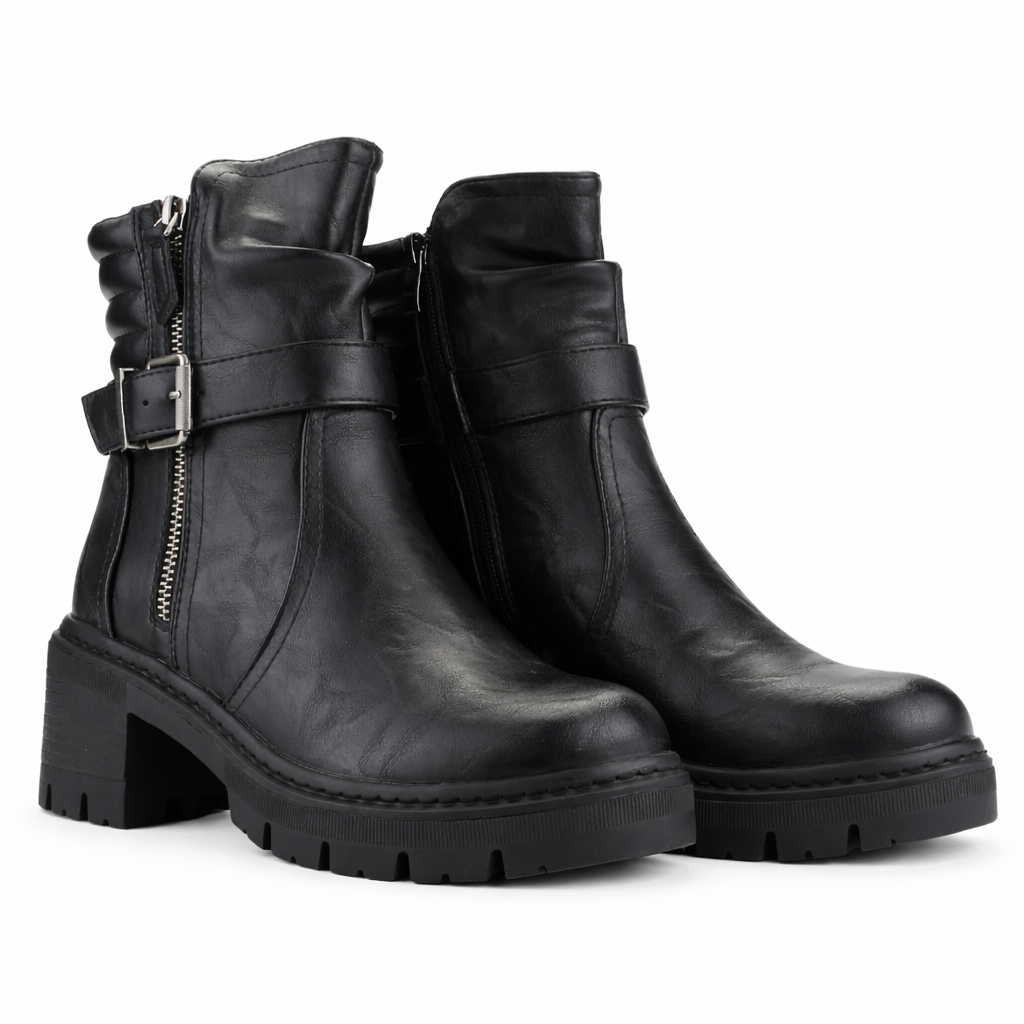 BOTIN NEGRO MUJER CASUAL CHALADA OPHELIA - 5