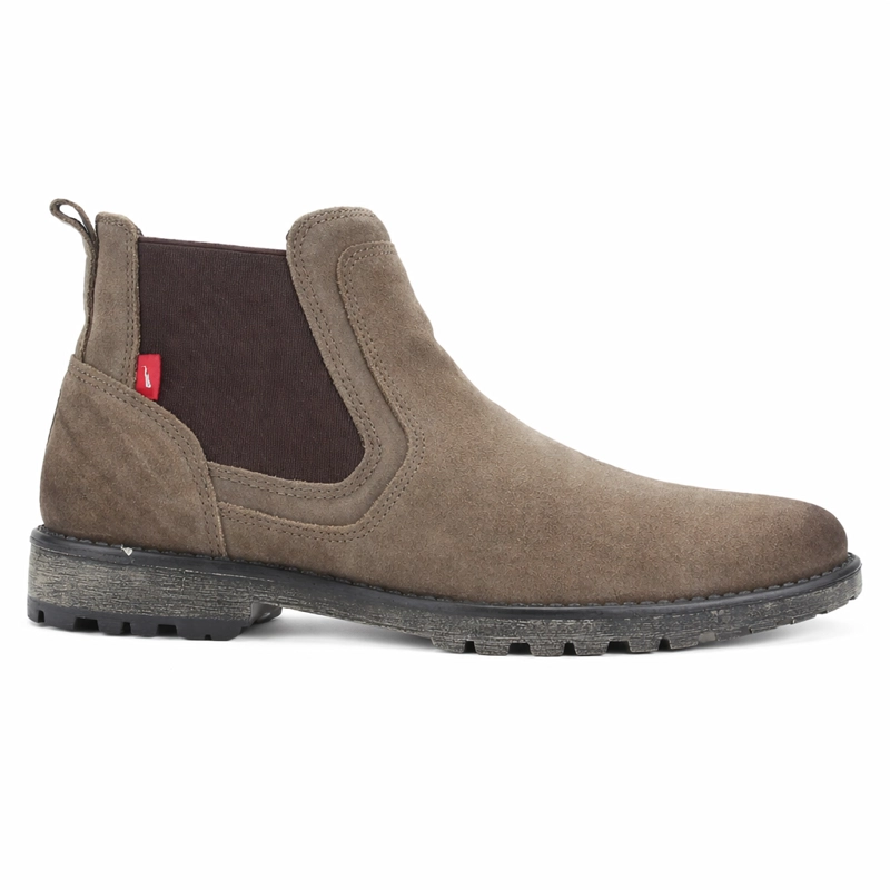 BOTIN TAUPE HOMBRE CASUAL FERRACINI CROSS 9951 - 1