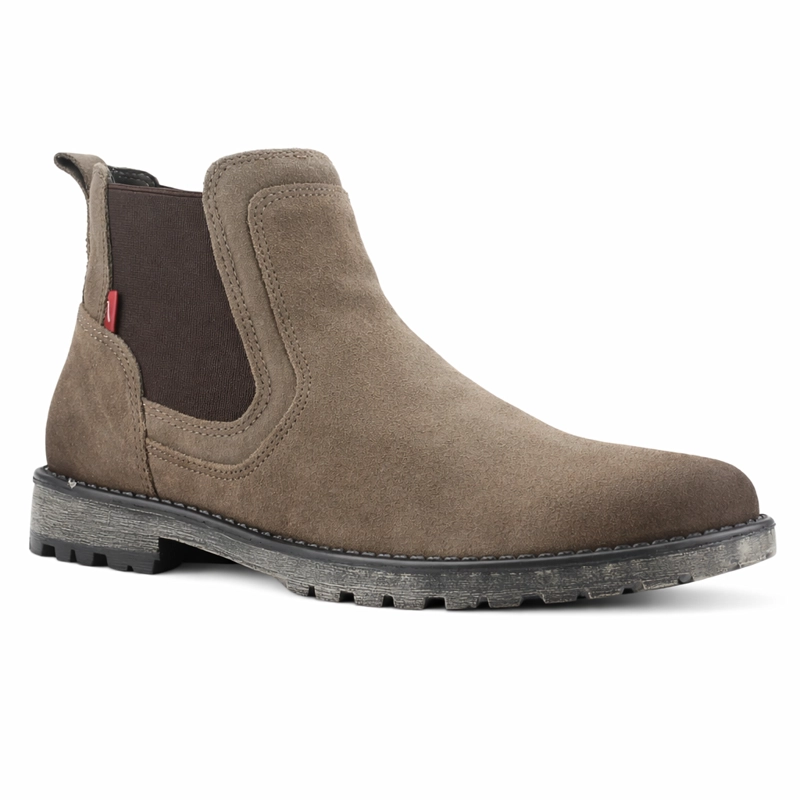 BOTIN TAUPE HOMBRE CASUAL FERRACINI CROSS 9951 - 3