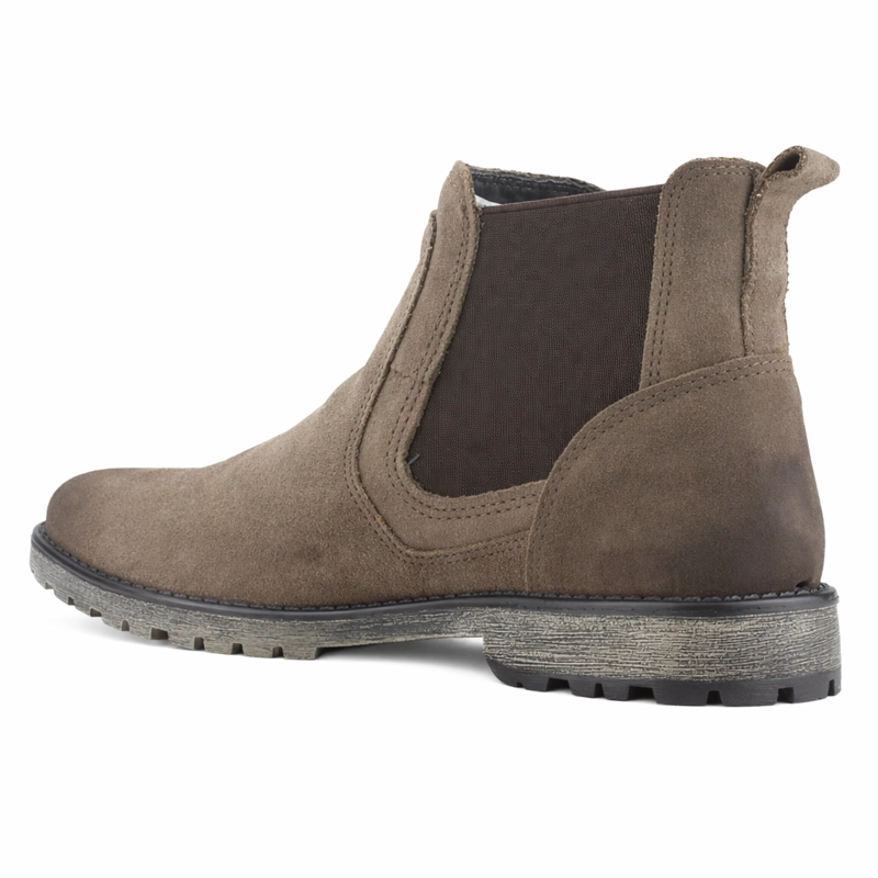 BOTIN TAUPE HOMBRE CASUAL FERRACINI CROSS 9951 - 4