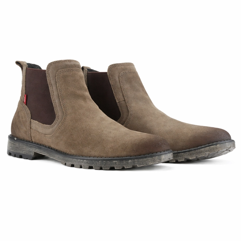 BOTIN TAUPE HOMBRE CASUAL FERRACINI CROSS 9951 - 5