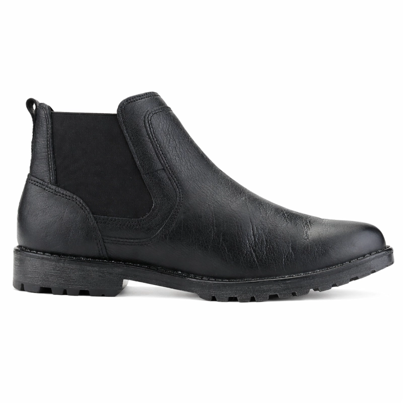 BOTIN NEGRO HOMBRE CASUAL FERRACINI CROSS 9951 - 1