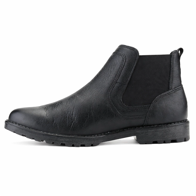 BOTIN NEGRO HOMBRE CASUAL FERRACINI CROSS 9951 - 2
