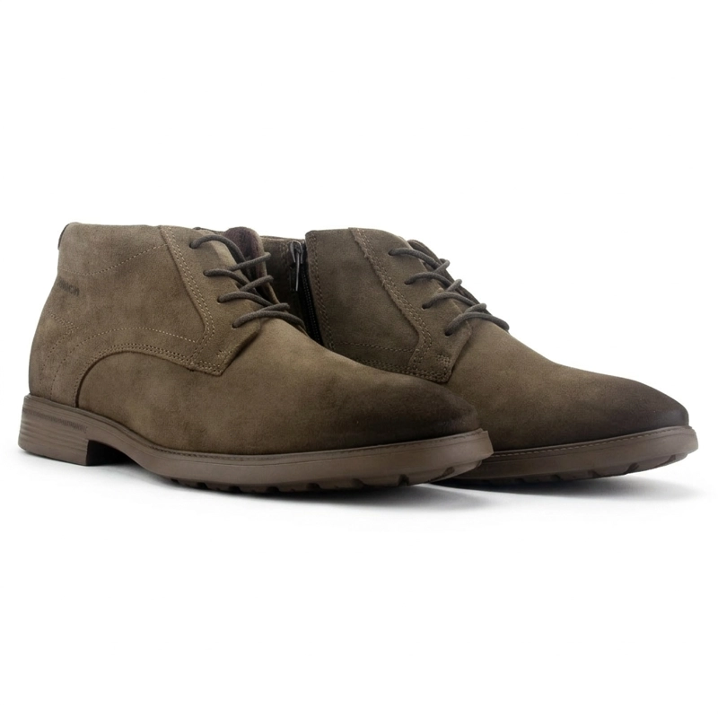 BOTIN TAUPE HOMBRE CASUAL FERRACINI BALI 6018 - 5