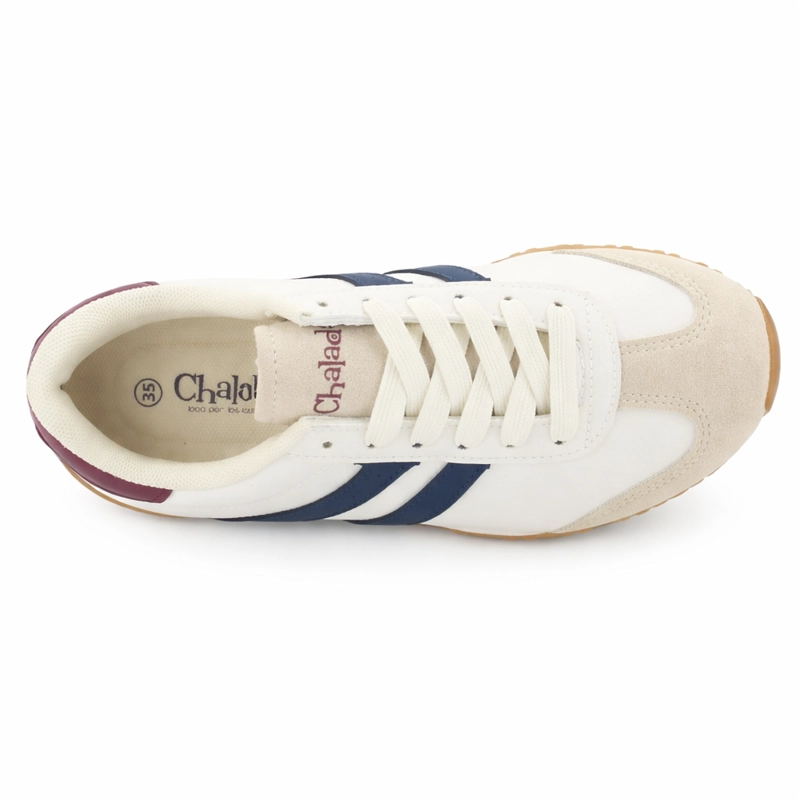 ZAPATILLA BEIGE MUJER URBANO CHALADA BULLE - 5