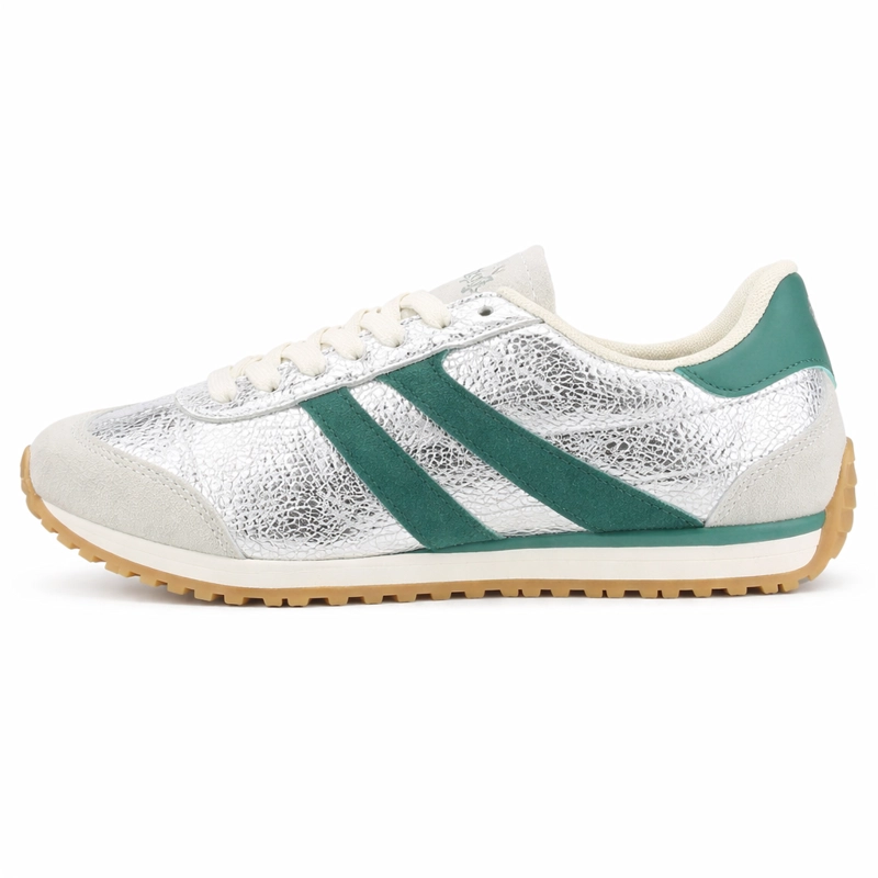 ZAPATILLA PLATEADO MUJER URBANO CHALADA BULLE - 2