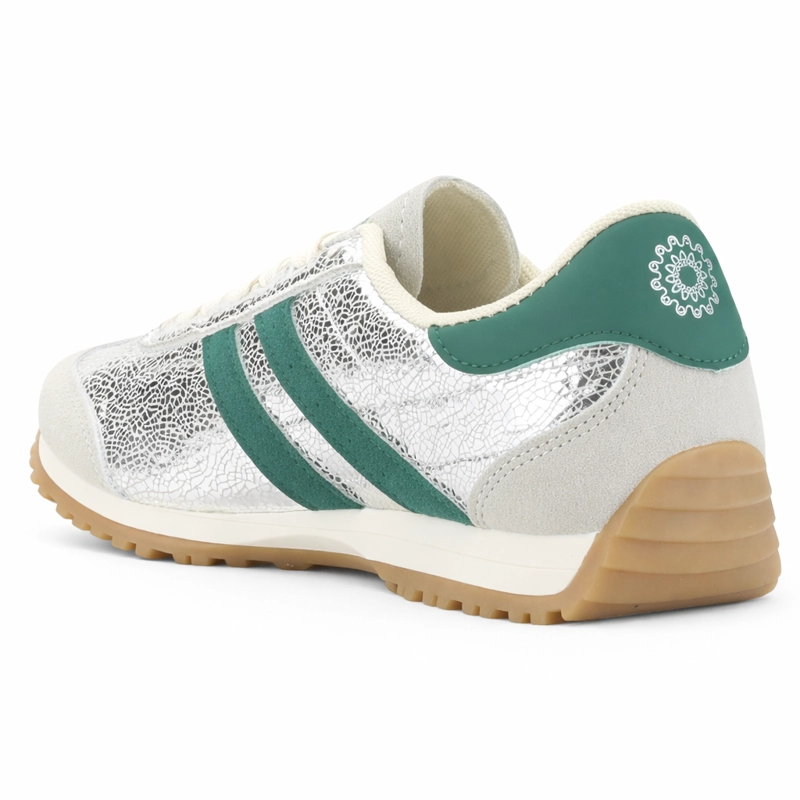 ZAPATILLA PLATEADO MUJER URBANO CHALADA BULLE - 4