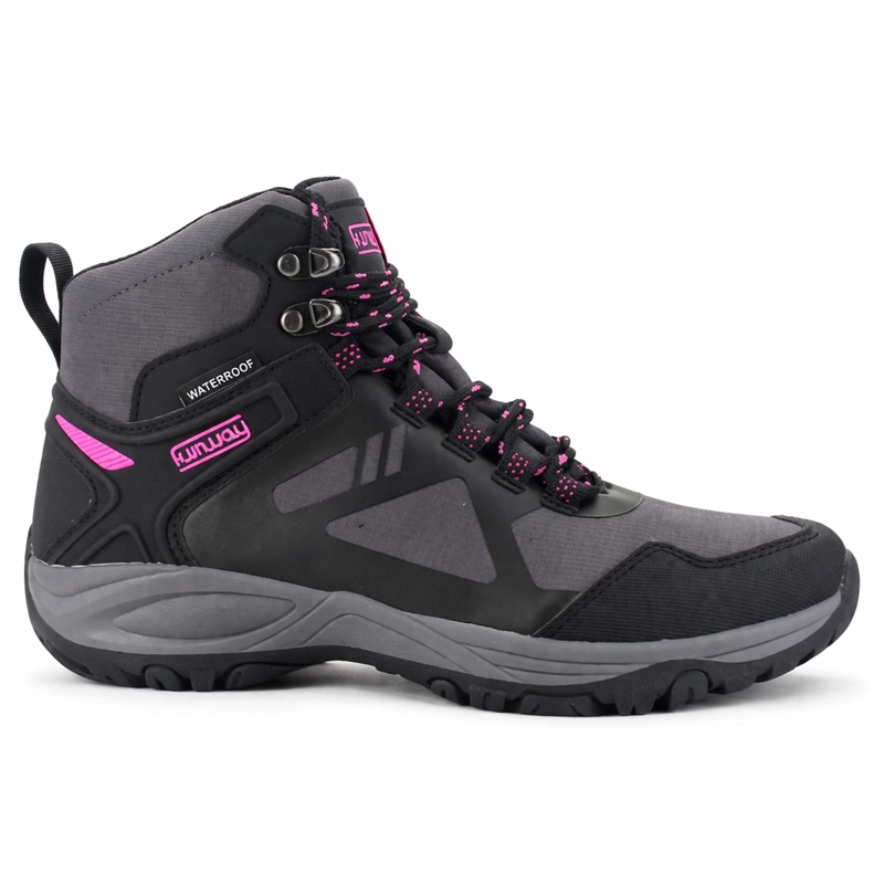 BOTIN OUTDOOR NEGRO MUJER CASUAL FUNWAY RAIN - 1