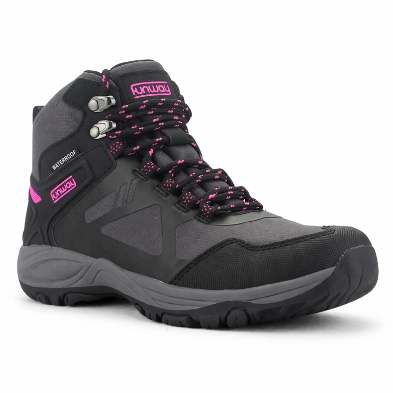 BOTIN OUTDOOR NEGRO MUJER CASUAL FUNWAY RAIN - 3