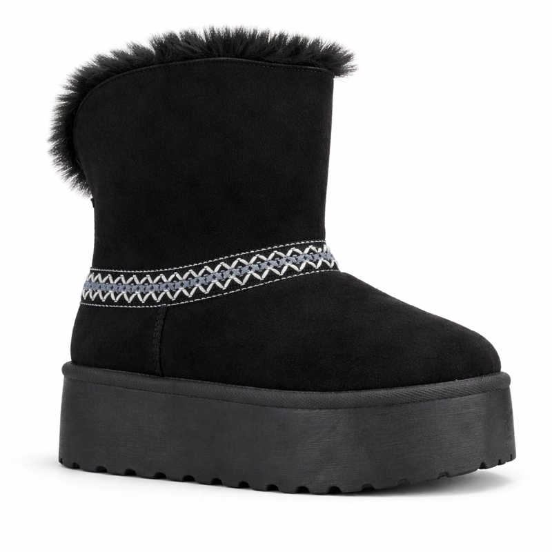 BOTIN NEGRO MUJER CASUAL CHALADA PINGUIH - 3