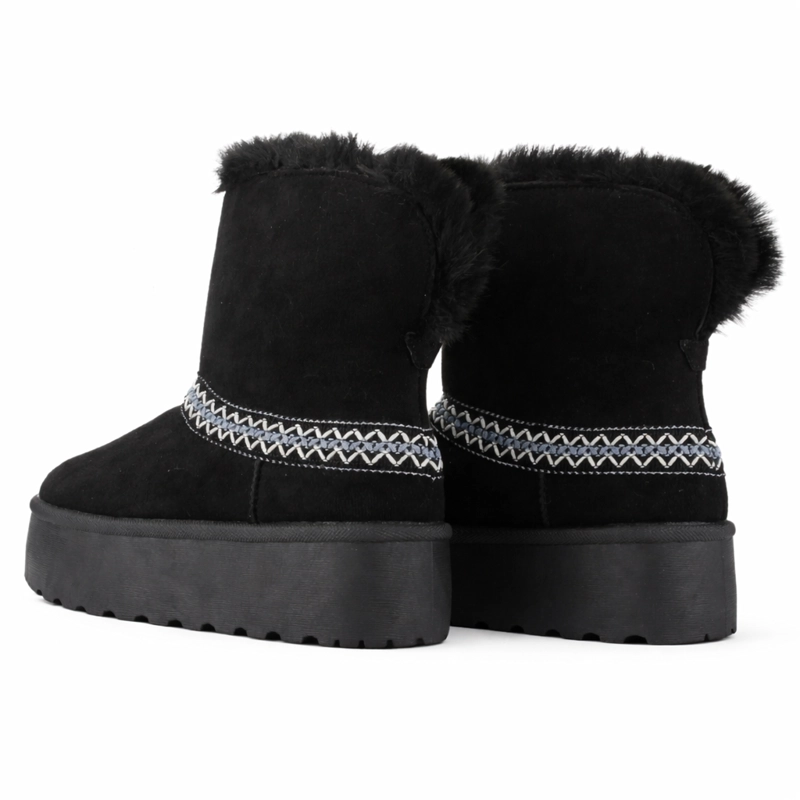 BOTIN NEGRO MUJER CASUAL CHALADA PINGUIH - 6