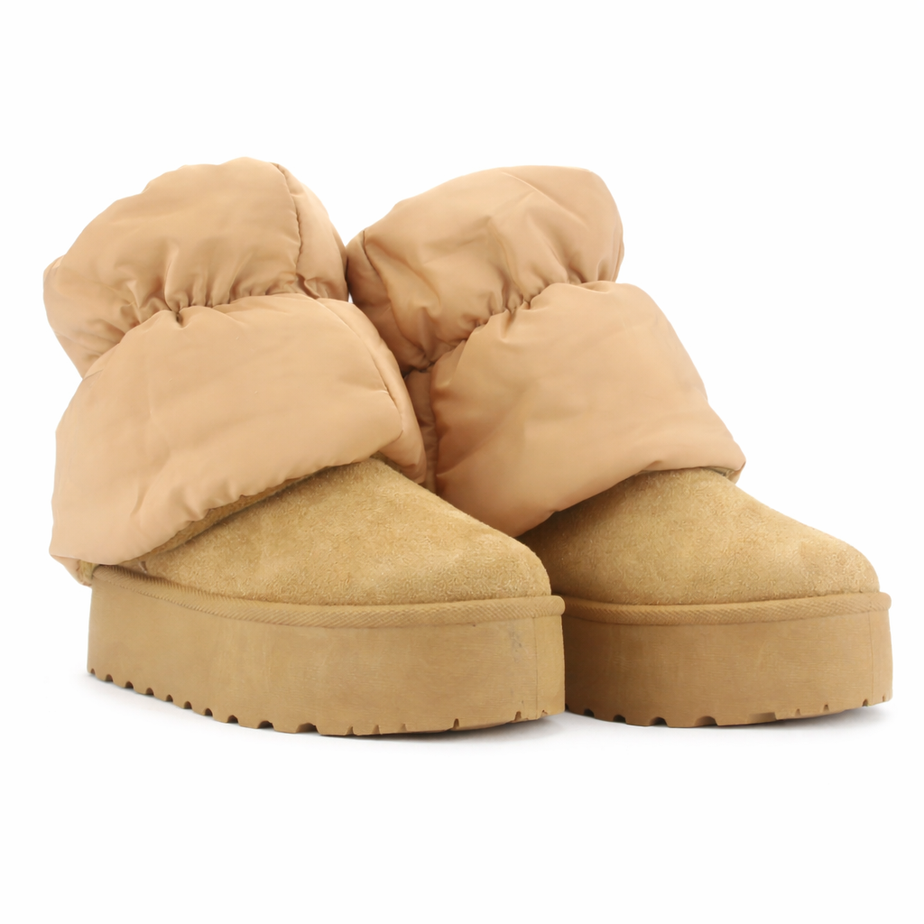 BOTIN TOSTADO MUJER CASUAL CHALADA PINGUIH - 5