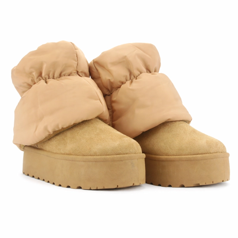 BOTIN TOSTADO MUJER CASUAL CHALADA PINGUIH - 5