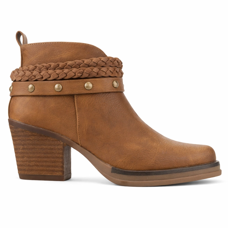 BOTIN TOSTADO MUJER CASUAL CHALADA SUZIE - 1
