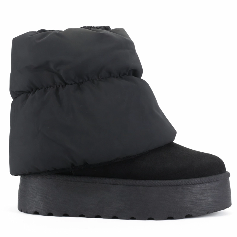BOTIN NEGRO MUJER CASUAL CHALADA PINGUIH - 1