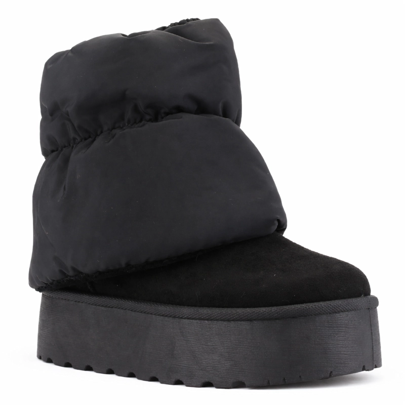 BOTIN NEGRO MUJER CASUAL CHALADA PINGUIH - 3