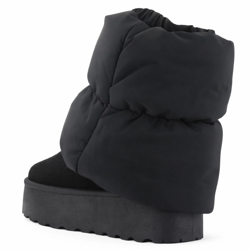 BOTIN NEGRO MUJER CASUAL CHALADA PINGUIH - 4