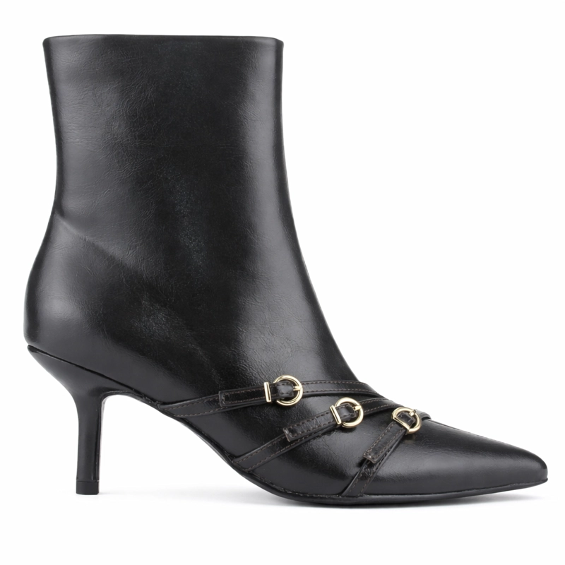 BOTIN NEGRO MUJER CASUAL CHALADA MILAN - 1