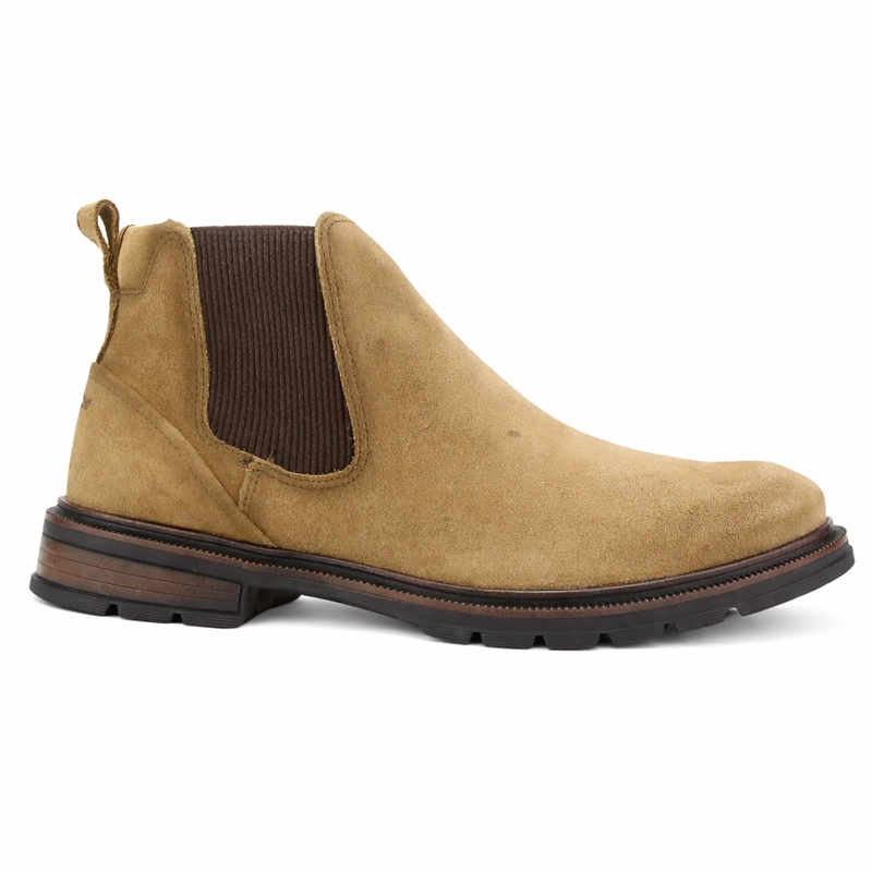 BOTIN CAFE  HOMBRE CASUAL FERRACINI 8641 COLUMBIA - 1