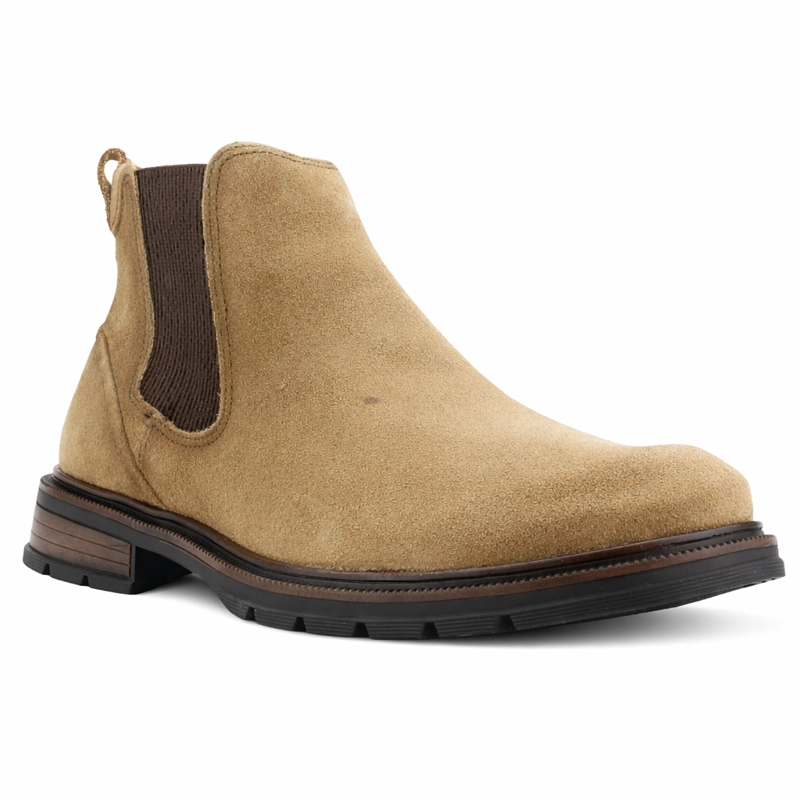 BOTIN CAFE  HOMBRE CASUAL FERRACINI 8641 COLUMBIA - 3