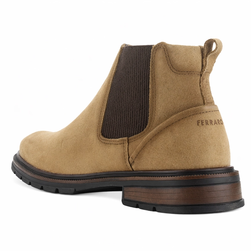 BOTIN CAFE  HOMBRE CASUAL FERRACINI 8641 COLUMBIA - 4