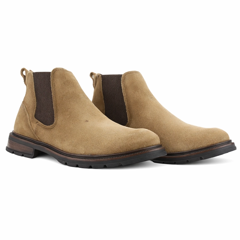 BOTIN CAFE  HOMBRE CASUAL FERRACINI 8641 COLUMBIA - 5