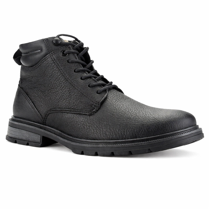 BOTIN NEGRO HOMBRE CASUAL FERRACINI 8640 COLUMBIA - 3