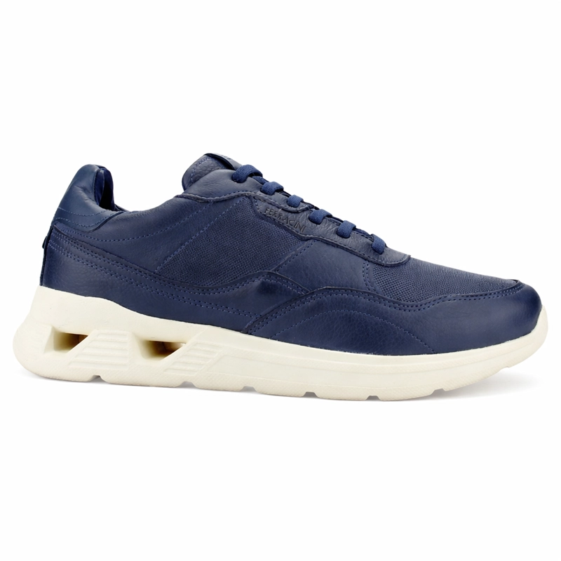 ZAPATILLA AZUL MARINO HOMBRE CASUAL FERRACINI 8352 SPEED - 1