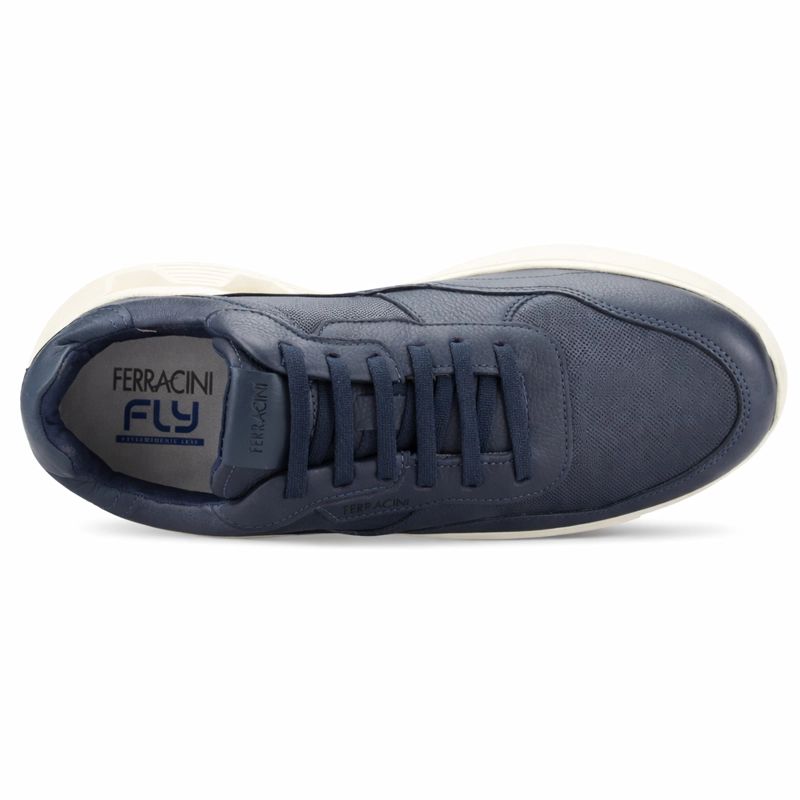 ZAPATILLA AZUL MARINO HOMBRE CASUAL FERRACINI 8352 SPEED - 5