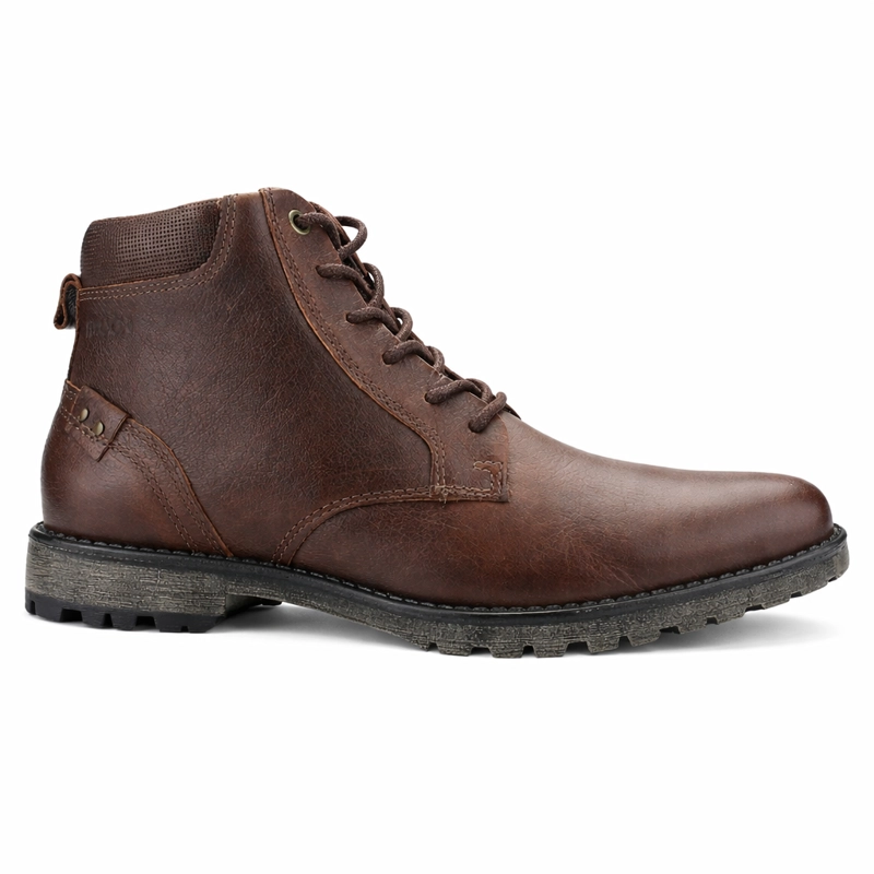 BOTIN CAFE  HOMBRE CASUAL FERRACINI 9953 CROSS - 1