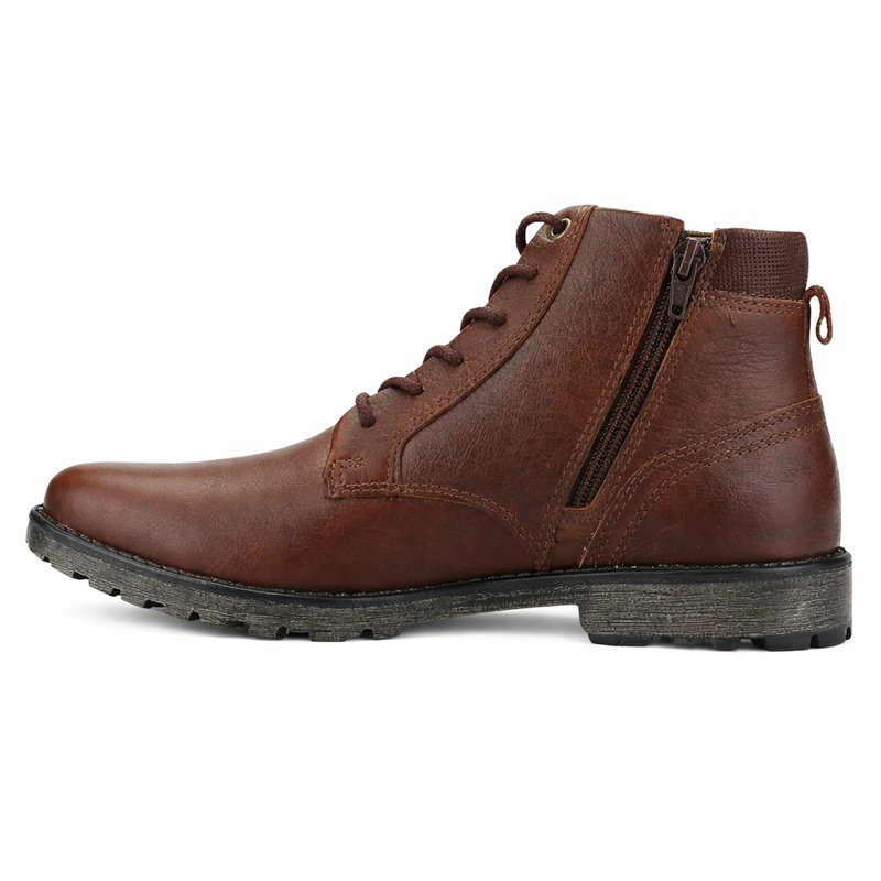 BOTIN CAFE  HOMBRE CASUAL FERRACINI 9953 CROSS - 2