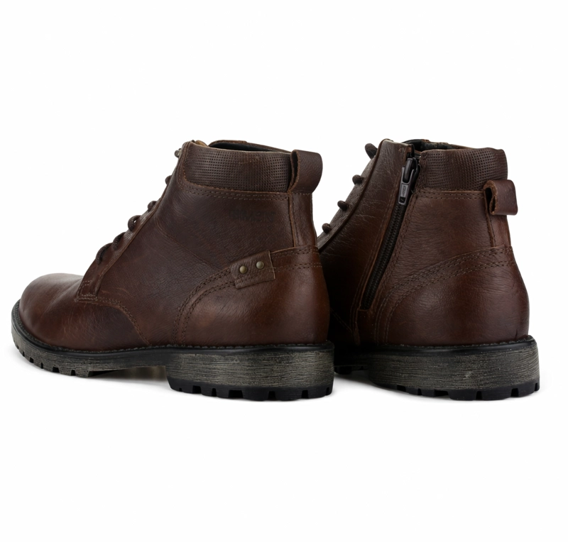 BOTIN CAFE  HOMBRE CASUAL FERRACINI 9953 CROSS - 6