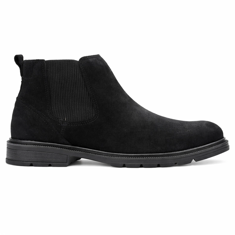 BOTIN NEGRO HOMBRE CASUAL FERRACINI 8641 COLUMBIA - 1