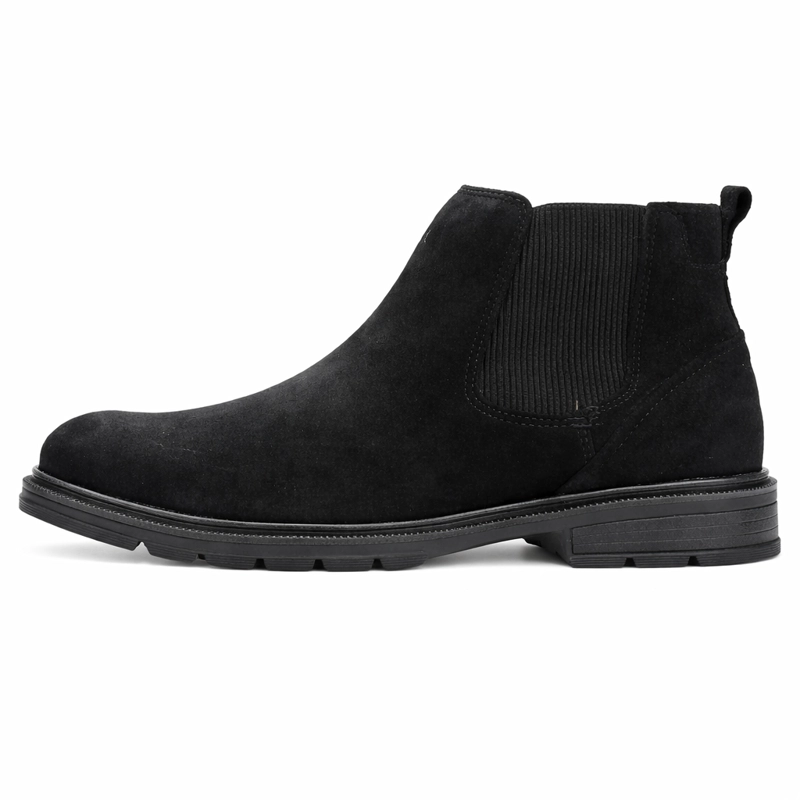 BOTIN NEGRO HOMBRE CASUAL FERRACINI 8641 COLUMBIA - 2