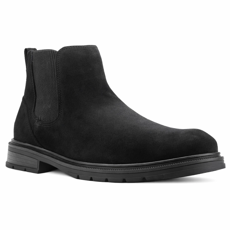 BOTIN NEGRO HOMBRE CASUAL FERRACINI 8641 COLUMBIA - 3